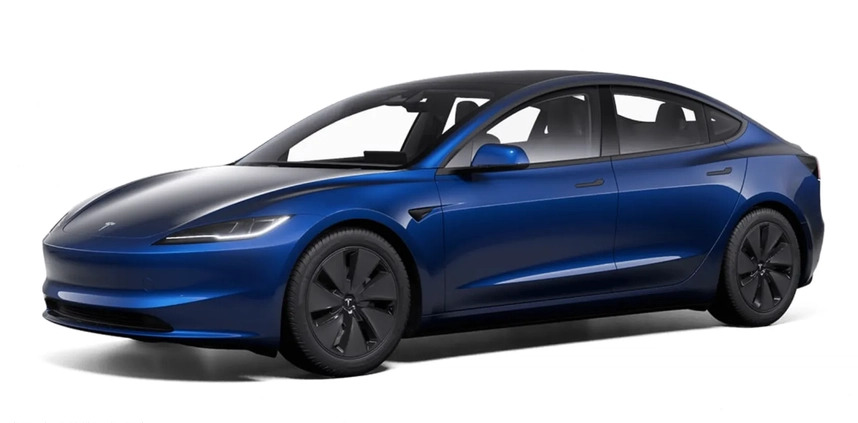 Tesla Model 3 cena 197980 przebieg: 1, rok produkcji 2024 z Sokółka małe 22